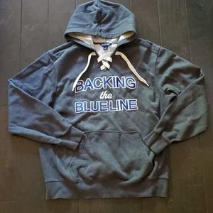 SOLD Backing The Blue Line Hoodie